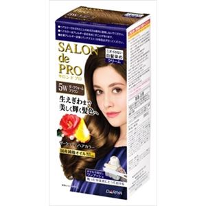 【ケース販売】 ダリヤ サロンドプロザ・クリームヘアカラー（白髪用） 5W ダークウォームブラウン × 24 点セット