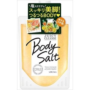 【ケース販売】 ウテナ ジューシィクレンズ ボディソルト シトラス × 24 点セット
