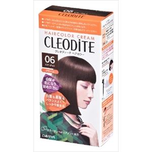 【ケース販売】 ダリヤ クレオディーテ ヘアカラークリーム（白髪が気になり始めた方用） 06【ビターチョコ】 × 30 点セット