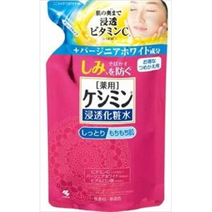 【ケース販売】 小林製薬 ケシミン浸透化粧水 しっとりもちもち つめかえ用 × 28 点セット
