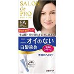【ケース販売】 ダリヤ サロンドプロ無香料ヘアカラー早染めクリーム（白髪用） 5A 深みのあるアッシ × 36 点セット