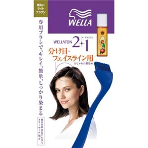 【ケース販売】 HFCプレステージジャパン ウエラトーン ツープラスワン 根元・生えぎわ用 明るいライトブラウン × 24 点セット