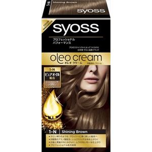 【ケース販売】 シュワルツコフヘンケル サイオス オレオクリーム ヘアカラー 1N シャイニングブラウン × 36 点セット