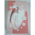【ケース販売】 カメヤマ 桃花鳥（トキ） 白梅の香り 線香 × 40 点セット