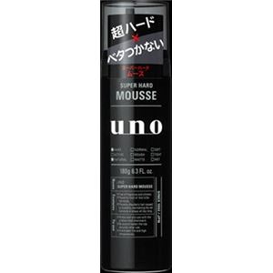 【ケース販売】 資生堂 ウーノ スーパーハードムース × 36 点セット