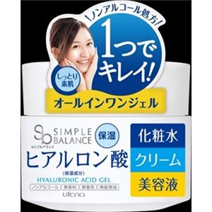 【ケース販売】 ウテナ シンプルバランス うるおいジェル × 36 点セット