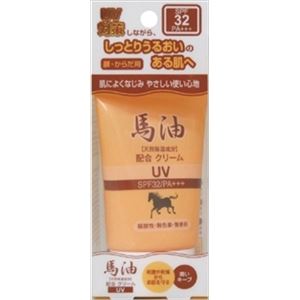 【ケース販売】 ジュン・コスメティック 馬油クリームUV × 48 点セット