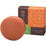 【ケース販売】 ちのしお社 柿茶石けん 80g × 72 点セット