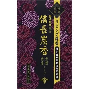 【ケース販売】 カメヤマ 花げしき備長炭 ミニ寸 × 100 点セット