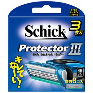 シック（Schick） プロテクタースリー替刃（8コ入） × 12 点セット