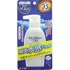 【ケース販売】 ロート製薬 スキンアクア モイスチャージェルポンプ × 36 点セット