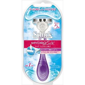 【ケース販売】 シック（Schick） ハイドロシルクホルダーお試し用替刃1個付 × 60 点セット