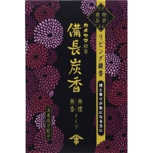 【ケース販売】 カメヤマ 花げしき備長炭 徳用大型 × 40 点セット