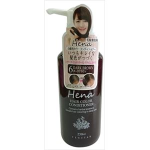 【ケース販売】 三宝商事 HCC‐52 テンスター ヘアカラーコンディショナー ダークブラウン 250ml × 36 点セット