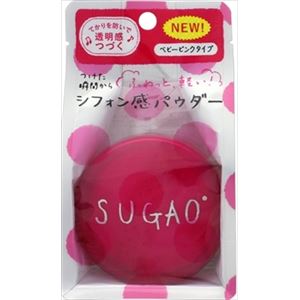 【ケース販売】 ロート製薬 SUGAO シフォン感パウダー ベビーピンクタイプ × 36 点セット