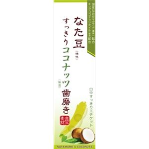 【ケース販売】 三和通商 なた豆すっきりココナッツ歯磨き × 48 点セット