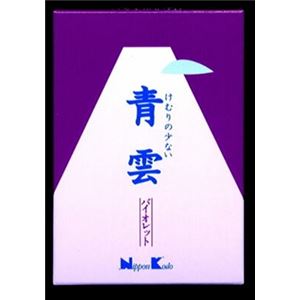 【ケース販売】 日本香堂 青雲バイオレット 大型バラ × 40 点セット