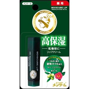 【ケース販売】 近江兄弟社 メンターム薬用モイスキューブリップメントール × 200 点セット
