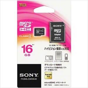 【ケース販売】 ソニー マイクロSDカード16GB SR‐16A4 × 100 点セット