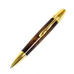 日本製 Air Brush Wood Pen サンバースト ボールペン(ギター塗装)【パーカータイプ/芯：0.7mm】胡桃/ウォールナット