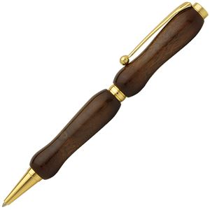 日本製 Air Brush Wood Pen サンバースト ボールペン(ギター塗装)【クロスタイプ/芯:0.7mm】胡桃/ウォールナット 商品画像