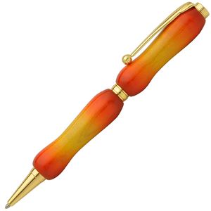 日本製 Air Brush Wood Pen サンバースト ボールペン(ギター塗装)【クロスタイプ/芯:0.7mm】桜/チェリーウッド 商品画像