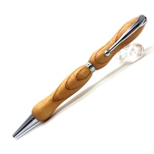 日本製 銘木 ハンドメイドボールペン 8Color Wood Pen【クロスタイプ/芯:0.7mm】欅/けやき 商品写真1