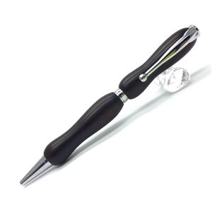 日本製 銘木 ハンドメイドボールペン 8Color Wood Pen【クロスタイプ/芯:0.7mm】黒檀/コクタン 商品写真1