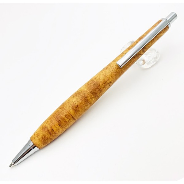 銘木材 ボールペン/文房具 (花梨 かりん) 日本製 0.7mm 文具 オフィス用品 ステーショナリー b04