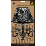 【6個セット】Wall Lamp Sticker Gothic-02 LS-G-02