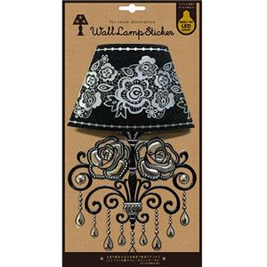 【6個セット】Wall Lamp Sticker Gothic-03 LS-G-03