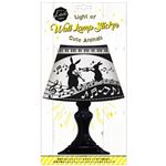 【6個セット】Wall Lamp Sticker （4）ウサギ LS-AN-04