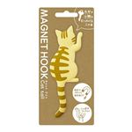 【8個セット】マグネットフックCat tail （5）茶トラ MH-CAT-05