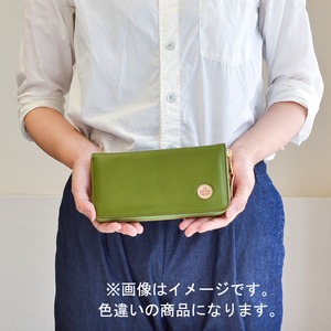 Riton3辺ファスナーAYAレザー財布(M)/ブルー(日本製) Riton3辺ファスナーAYAレザー財布(M)/ブルー(日本製)