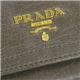Prada（プラダ） キーケース VITELLO SHINE 1M0222 572 ダークグレー H6×W10.5×D2 - 縮小画像3