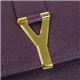Yves Saint Laurent（イブサンローラン） Wホック財布  241176 5201 パープル H11.5×W12×D3 - 縮小画像5