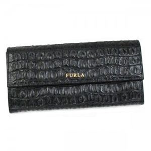 Furla（フルラ） 長財布  PJ78 O60 ブラック H9.5×W19.5×D3
