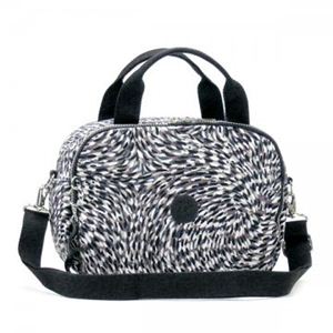 Kipling(キプリング) ハンドバッグ IF K11669 526 ブラック/ブルー H21.5×W29×D15.5