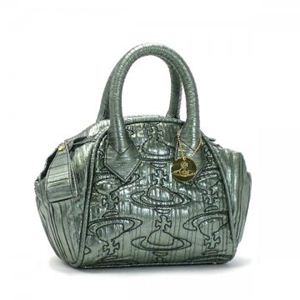 Vivienne Westwood(ヴィヴィアンウエストウッド) ハンドバッグ WATER ORB 4980 グレー H21×W30×D12