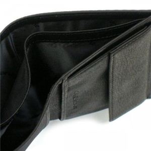 カルバンクライン 二つ折り財布(小銭入れ付) CALVIN KLEIN JEANS CDF104 999 ブラック H12.5×W9×D2.5