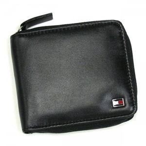 TOMMY HILFIGER�i�g�~�[�q���t�B�K�[�j 2�c�I���J�[�h OXFORD NAPPA 0096-5751/01  �u���b�N H9.5�~W11�~D2