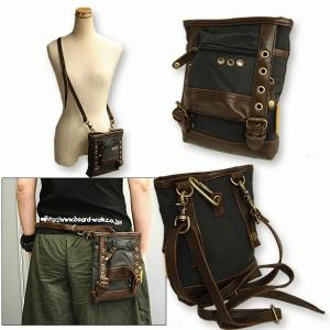 帆布倶楽部 シザーバック ブラック 8553BK