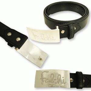Falchi New York(ファルチニューヨーク) ベルト ブラック FD-0003-01 - 拡大画像