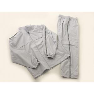 LA GEAR(エルエイギア) メンズ ナイロン上下セット ライトグレー M - 拡大画像