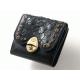 FRANCESCO　BIASIA（フランチェスコ　ビアジア）　Wホック財布　ONF/BLACK - 縮小画像2