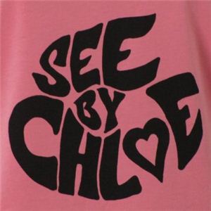 SEE BY CHLOE（シーバイクロエ） レディースTシャツ  4A2202 N40 ピンク 