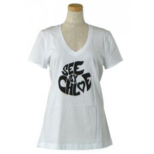 SEE BY CHLOE(シーバイクロエ) レディースTシャツ 4A2202 A00 ホワイト