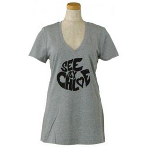 SEE BY CHLOE(シーバイクロエ) レディースTシャツ 4A2202 BS88 グレー