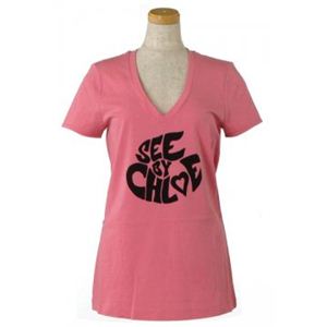 SEE BY CHLOE(シーバイクロエ) レディースTシャツ 4A2202 N40 ピンク