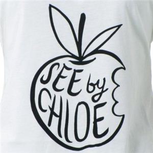 SEE BY CHLOE（シーバイクロエ） レディースTシャツ  4A2203 A00 ホワイト 